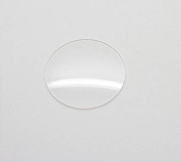 2.5 mm Flat Mineral Glass Crystal - 15.0 mm