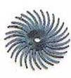 3/4" 3M Radial Disc 400 Grit Blue - Default Title