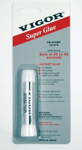 Vigor Super Glue 45 - 60 Seconds (2 gram tube) - Default Title