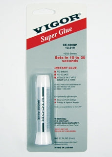 Vigor Super Glue 10 - 20 Seconds (2 gram tube) - Default Title