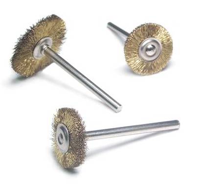 Mounted Brass Brushes Straight - Default Title