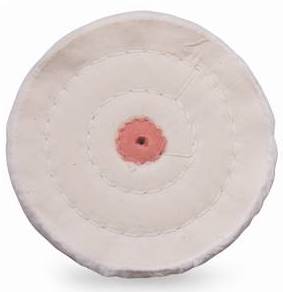 Stitched Muslin Buff w/Shellac Center (5" x 45 ply) - Default Title
