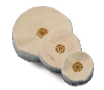 Loose Muslin Buff w/Leather Center (6" x 50 ply) - Default Title