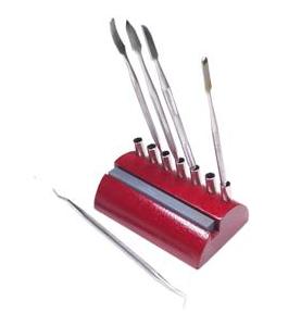 Wax Carving Set with Wooden Stand (7 pc) - Default Title