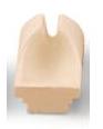 Crucible for Centrifugal Caster A Slotted 3 oz Wesgo - Default Title