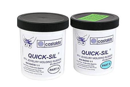 Quick-Sil 2-Part Mold Rubber 2.2 lb (1 kg) - Default Title