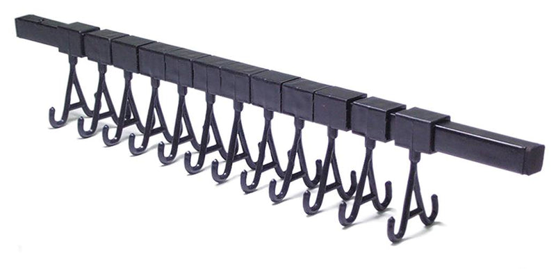 16 pc (8 pc moveable hooks) 12" Rack - Default Title