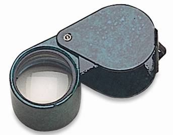 10X Loupe-18mm Oval Malachite - Default Title