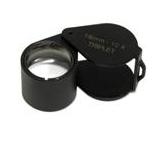 Black 10X Diamond Loupe-Single Lens - Default Title
