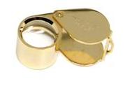 Gold 10X Diamond Loupe-Single Lens - Default Title