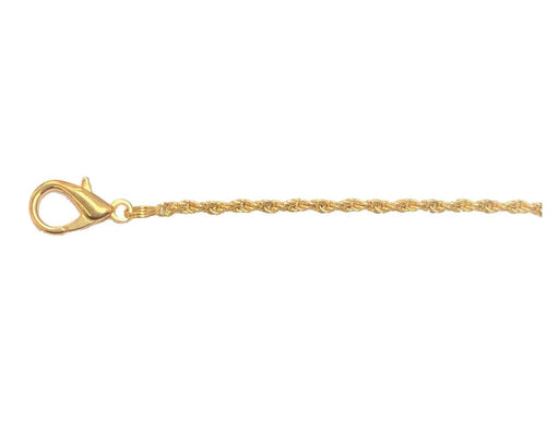 30" Gold-Tone Rope Loupe Lanyard - Default Title