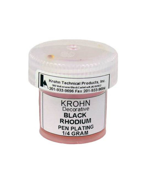 Black 1/4 gram Rhodium Pen Plating Solution - Default Title