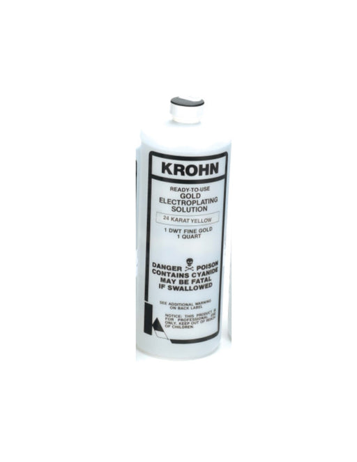 24K Gold Electroplating Solution - Default Title