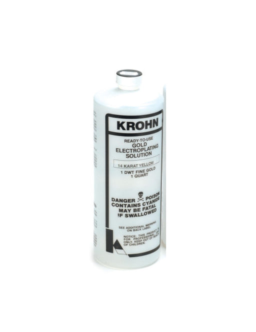 14K Gold Electroplating Solution - Default Title