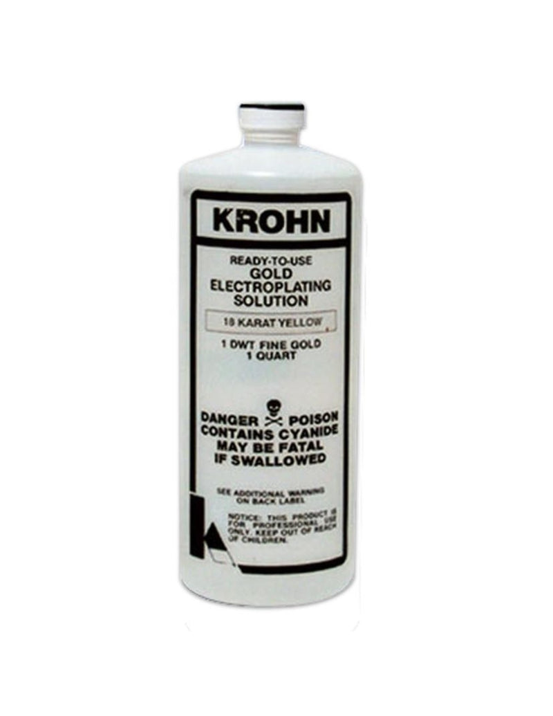 18K Gold Electroplating Solution - Default Title