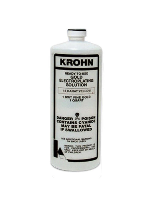 18K Gold Electroplating Solution - Default Title