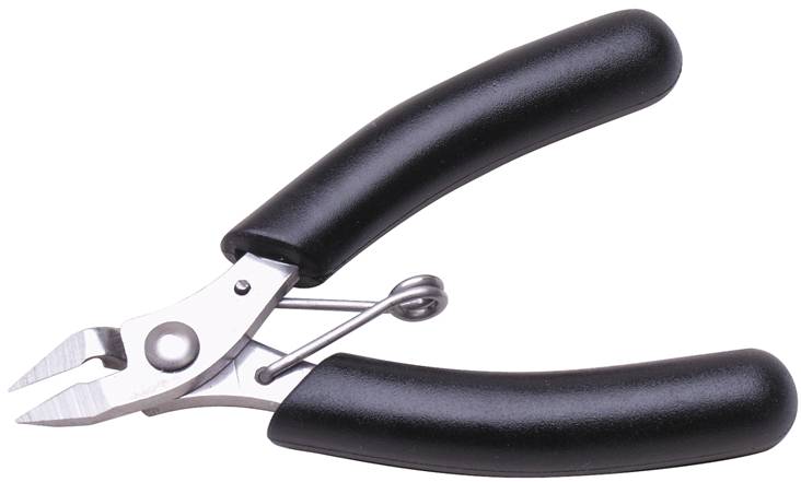 Mini Side Cutter w/Black Handle - Default Title