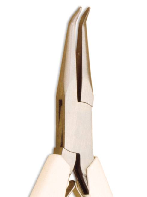5 1/4" Plier Lindstrom Bent Tip Chain Nose - Default Title