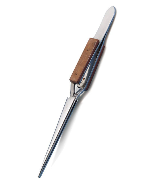 Cross Lock Tweezers w/Fiber Grips - Default Title