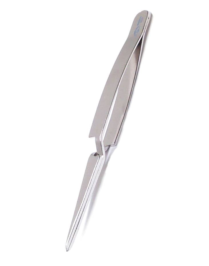 4 3/4" Cross Lock Tweezers w/Sharp Points - Default Title