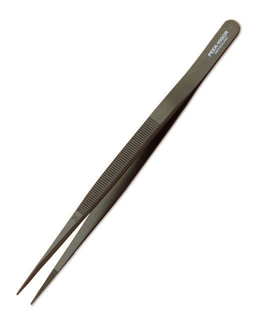 Black Medium Tips Diamond Tweezers 575.0622 - Default Title