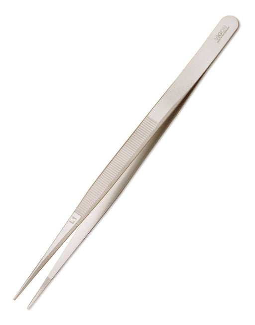Stainless w/Groove Diamond Tweezers - Default Title