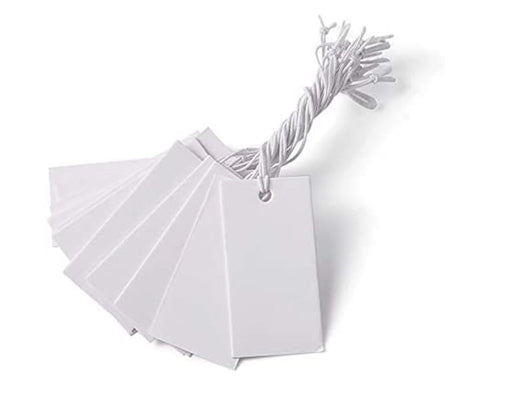 Paper String Tags (100) (44 x 73 mm) - Default Title