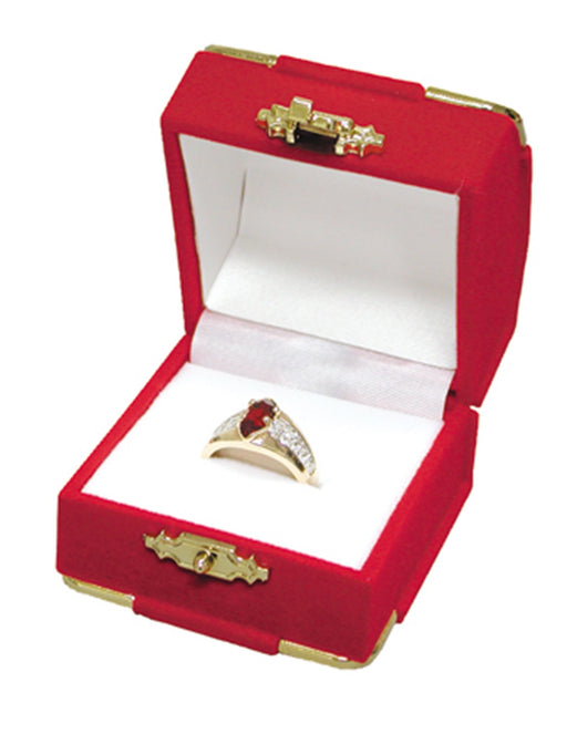 Ring Nylon Flock Red BX65.490 - Default Title