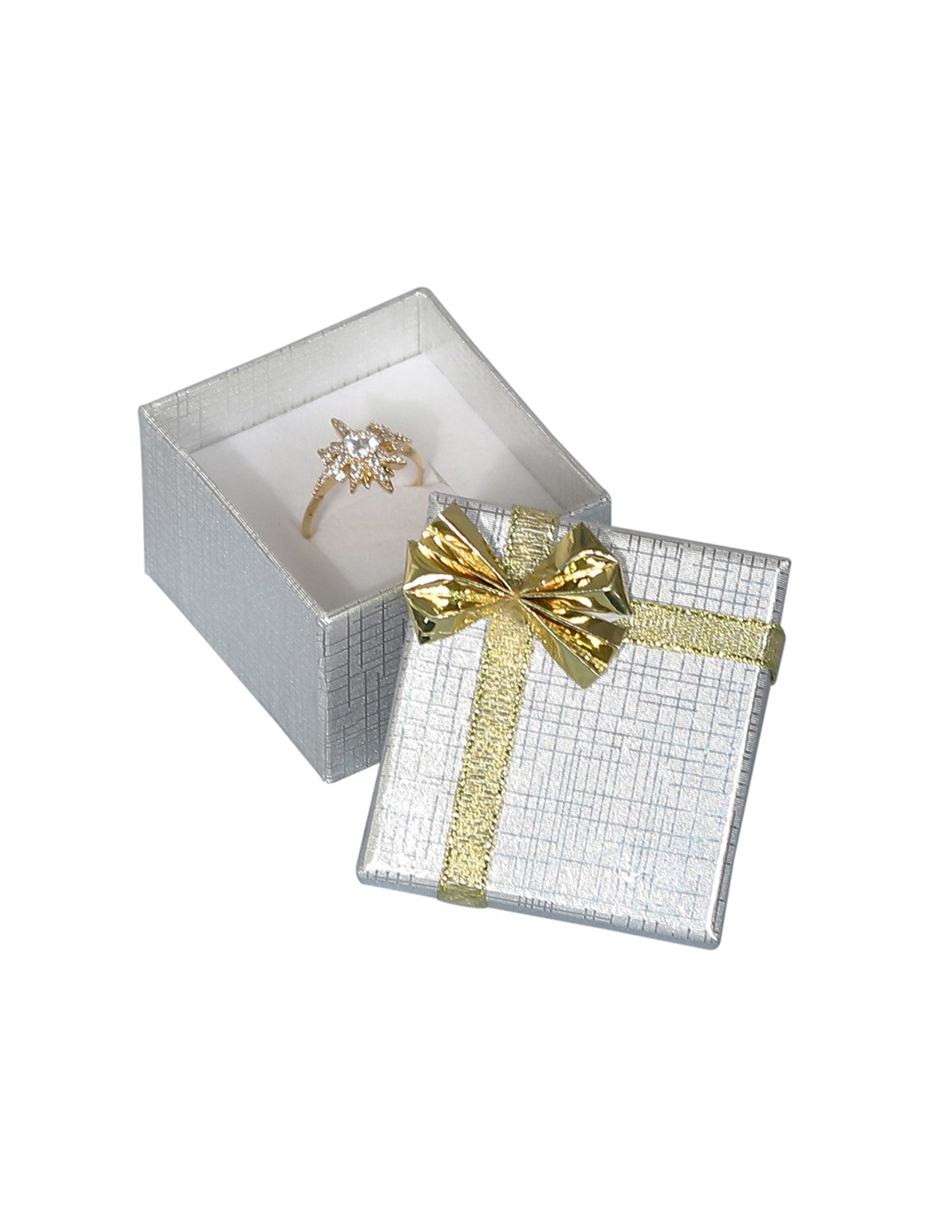 Ring CardBoard Silver BX65.596 - Default Title