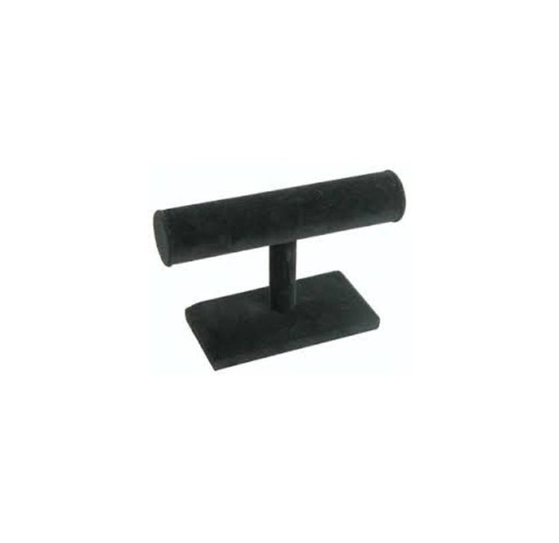 Bracelet T-Bar Black Velvet 7 1/4 x 4 7/8 - Default Title
