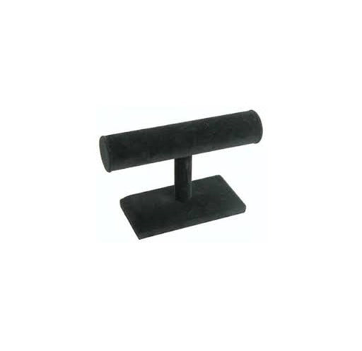 Bracelet T-Bar Black Velvet 7 1/4 x 4 7/8 - Default Title