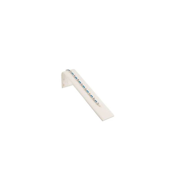 Bracelet Ramp- White Leather 1 1/2 x 8 - Default Title