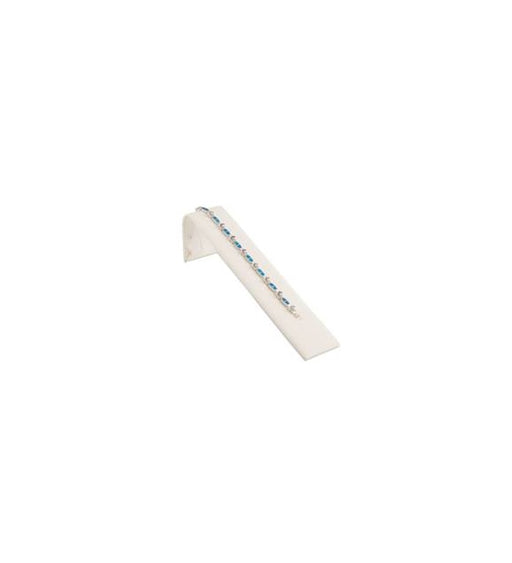 Bracelet Ramp- White Leather 1 1/2 x 8 - Default Title