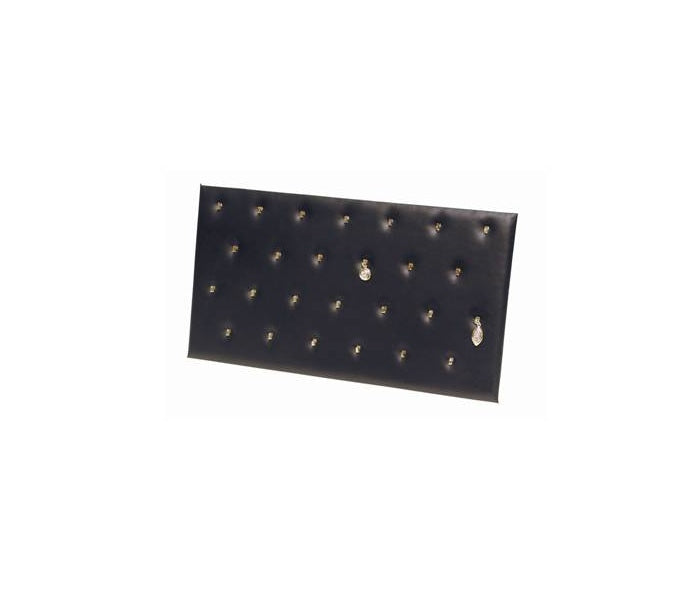 32 pc Charm Tray w/hooks-Black Velvet 14 1/8 x 7 5/8 - Default Title