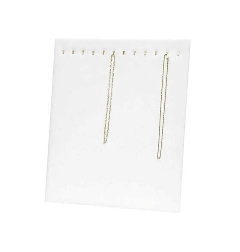 15 pc Display Pad w/hooks-White 12 x 15 - Default Title
