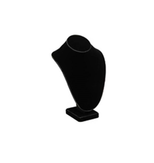 Necklace Bust on Stand-Black 4 x 3 1/4 x 6 1/4 - Default Title