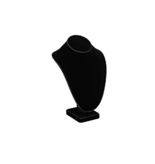 Necklace Bust on Stand-Black 4 x 3 1/4 x 6 1/4 - Default Title
