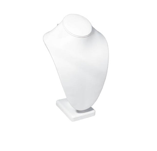 Necklace Bust on Stand-White 5 x 4 1/8 x 7 1/2 - Default Title