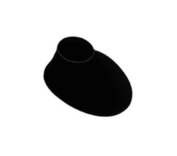 Necklace Bust Low Profile-Black 6 1/2 x 7 1/2 x 4 - Default Title