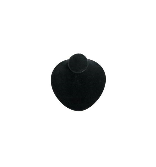 Necklace Bust Lay Down-Black 4 3/4 x 4 5/8 x 2 1/8 - Default Title