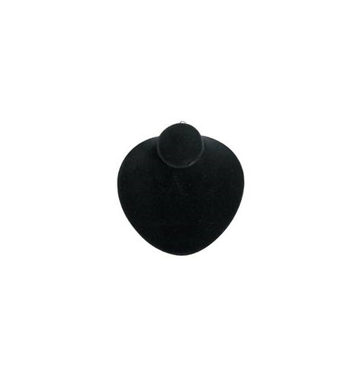 Necklace Bust Lay Down-Black 4 3/4 x 4 5/8 x 2 1/8 - Default Title