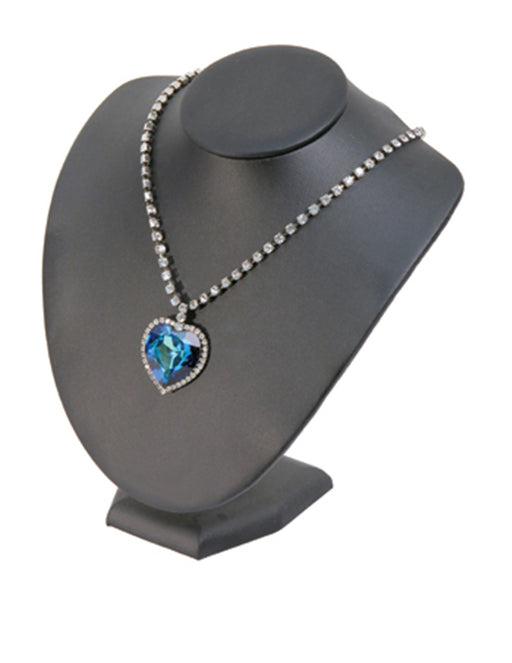 Necklace Bust on Stand-Black 7 1/2 x 6 x 8 - Default Title