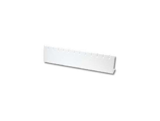 6 pc Pendant Bar-White Leather 12 x 1 5/8 x 2 5/8 - Default Title