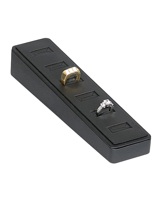 6 pc Ring Block-Black Leather (2 1/4 x 9 3/4") DP65.406-99 - Default Title