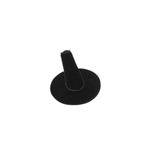 1 pc Ring Finger Black Velvet 2 x 1 1/4 - Default Title