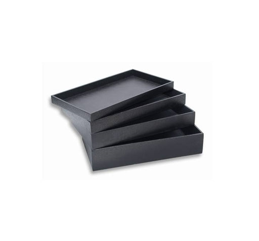 3" Utility Tray-Textured Leatherette 14 3/4 x 8 1/4 x 3 - Default Title