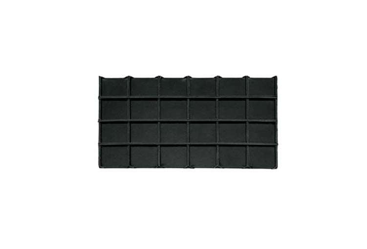 24 pc Velvet Tray Insert 14 x 7 1/2 - Default Title