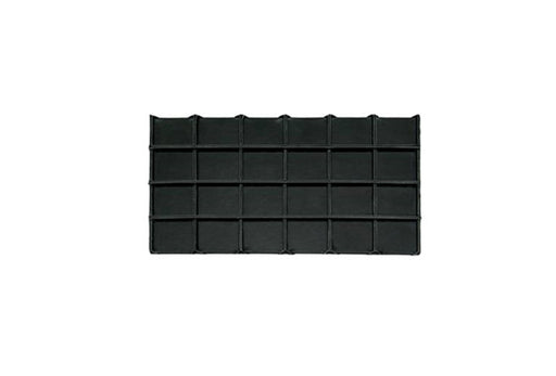 24 pc Velvet Tray Insert 14 x 7 1/2 - Default Title