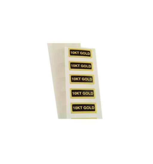 420 Foil Labels-'14K Gold' 7/8 x 5mm - Default Title