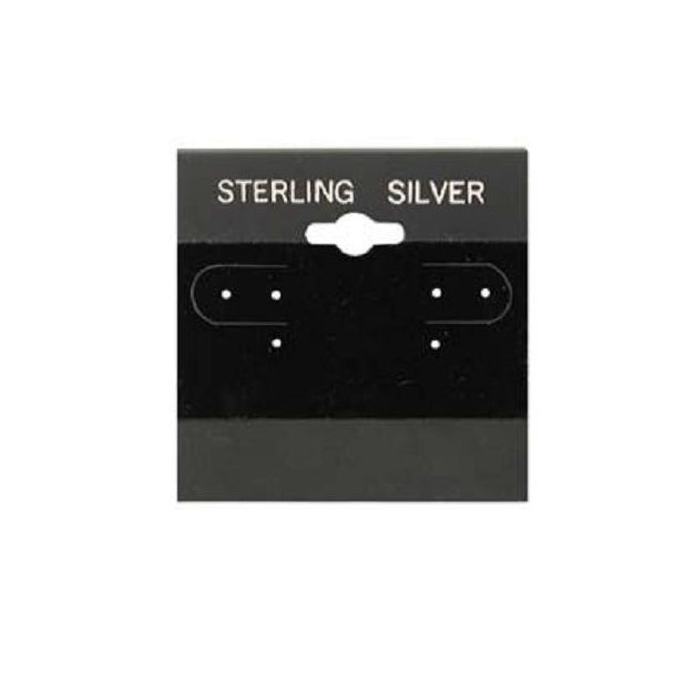 Earring Cards 2" Square (100 Sterling) 2 x 2 - Default Title